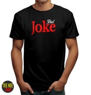 ŚMIESZNA KOSZULKA Z NAPISAMI DIET JOKE PARODIA T-SHIRT CZARNY M