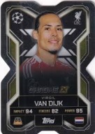 MATCH ATTAX EXTRA 2025/26 2026 CHROME X CX 1 VIRGIL VAN DIJK LIVERPOOL