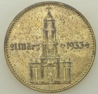 III Rzesza - 2 marki 1934 A - SREBRO - Kościół Garnizonowy w Poczdamie