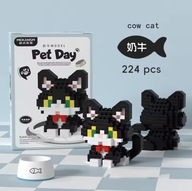 Zestaw Klocków Klocki Konstrukcyjne - Słodki Piesek Husky, 252el. Prezent