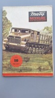 Mały Modelarz 10/1976 Ciągnik MAZUR D-350 z Armato- Haubicą 152mm