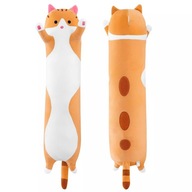 Maskotka Pluszak Długi Kotek Poduszka Dla Dziecka Zabawka Słodki Lalka