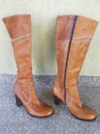 ZINDA 36 wygodne hiszpańskie kozaki skóra jak nowe