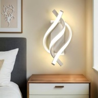 Kinkiet LED nowoczesny 22W 2500lm biały 4500K lampa ścienna