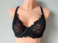 Śliczna markowa bielizna Matalan czarny z fiszbiną UK 38DD EUR 85DD