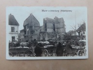 Stare zdjęcie, Szczytno, Ortelsburg targ, Prusy Wschodnie,pocztówka