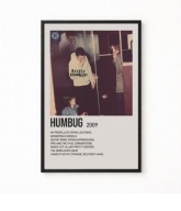 Plakat A4 z ramką ARCTIC MONKEYS "HUMBUG" 21x29,7cm
