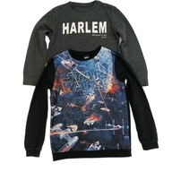 BLUZA CHŁOPIĘCA DŁUGI RĘKAW 2 SZTUKI ROZM.146/152