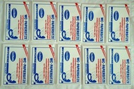 PAPIEROWE JEDNORAZOWE TOALETOWE PODKŁADKI NA DESKĘ SEDESOWĄ 250 SZTUK