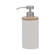 Dozownik do mydła Sealskin 230 ml biały+bambus