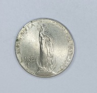 WATYKAN - 1 lira 1934 - PIUS XI - ładna