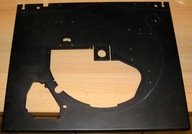 Unitra gramofon GS 431 czarny metalowy korpus