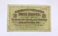 79 - 3 RUBLE 1916 seria U 'nabywa' - OST