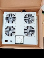 Panel Chłodzący 4xwent. Rack19 Sufitowy, Termostat