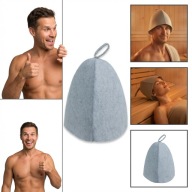 CZAPKA DO SAUNY ISOMEDIX FILCOWA WEŁNIANA UNISEX UNIWERSALNA OCHRONNA NOWA