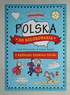 WIŚNIEWSKA, BABULA - POLSKA DO KOLOROWANIA - BDB