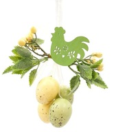 ZAWIESZKA WIELKANOCNA WIOSENNY WISZĄCY STROIK DEKORACJA