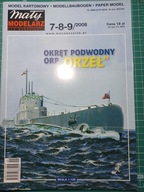 Polski okręt podwodny ORP "ORZEŁ" 1:100 Mały Modelarz numer 7-8-9/2008