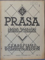 Prasa Czasopismo poświęcone sprawom wydawniczym i prasowym