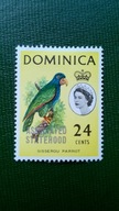 Dominika Dominica * 24c nadruk QEII kolonie angielskie brytyjskie
