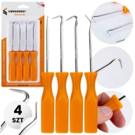 Zestaw haczyków z rękojeścią 14cm 4szt. haki hartowane haczyki do napraw