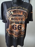 T-shirt męski XL koszulka praktyczna wyrazisty wzór super