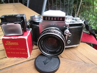 Analogowa Exakta Varex IIb Jhagee Dresden + Pancolar 50/2