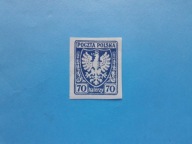 POLSKA 1919 ROK Fi 64* ORZEŁ NA TARCZY NZ