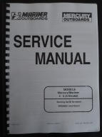 INSTRUKCJA NAPRAWY SILNIKÓW MERCURY 4 i 5 KM 4-SUW