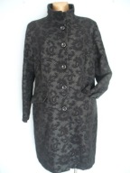 NOWY plaszcz CZARNY ZAKARD 46 48