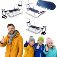 ADBOR PICCOLINO SANKI METALOWE Z OPARCIEM DLA DZIECI TRADYCYJNE DO 100 KG