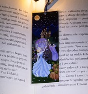 Zakładka do książki, kopciuszek, rękodzieło