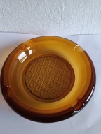 SZKLANA MIODOWA POPIELNICZKA