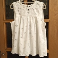 BLUZKA BIAŁA NEXT NOWA ( L) HAFT METKA