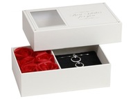 NOWE Luksusowe Pudełko PREMIUM - DUŻY ROZMIAR Wieczne Róże