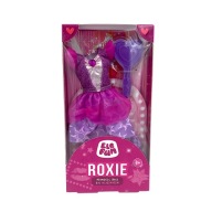 ZESTAW KSIĘŻNICZKI ROXIE ELEFUN PRINCESS BALL 3+ SUKIENKA AKCESORIA ubranko