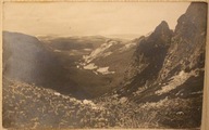 STARA POCZTÓWKA - 1917 ROK - TATRY - PIENINY ? NAPIS PORONIN 1917