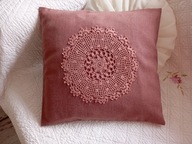 POSZEWKA SZYDEŁKOWA KORONKA, RETRO