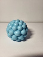 BUBBLES WOLNOSTOJĄCA ŚWIECA Z WOSKU SOJOWEGO HANDMADE