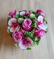 stroik serce, na cmentarz,DZIEŃ BABCI