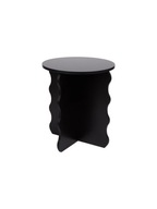 Stolik przystawny Ø35x40 cm czarny | Nowoczesny, lekki do salonu