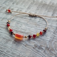 BRANSOLETKA AGAT- RĘKODZIEŁO