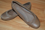 FOOTGLOVE - BALERINY - ROZ. 36 - SKÓRA NATURALNA