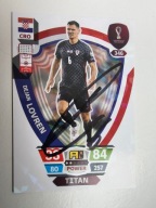 Karta panini autograf Chorwacja Dejan Lovren World Cup Qatar 2022 Titan