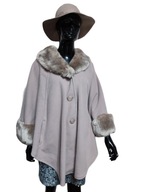 JACQUES VERT PELERYNA wełniana z kaszmirem