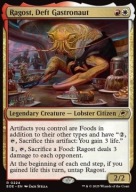 Ragost, Deft Gastronaut Foil, karta Magic