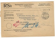 Austria 1934 Potwierdzenie odbioru Zwrot Mi P152