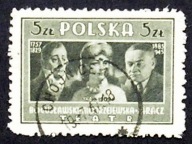 Polska > Datownik "Chojnice" z dnia 19.07.1947 r. - na znaczku Fi 423B