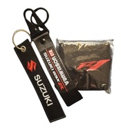 Brelok kluczy smyczka GSX-R + osłona zbiorniczka płynu ham.+zawieszka