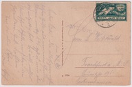 1920 Grudziądz do Frankfurtu a/M stempel cenzury